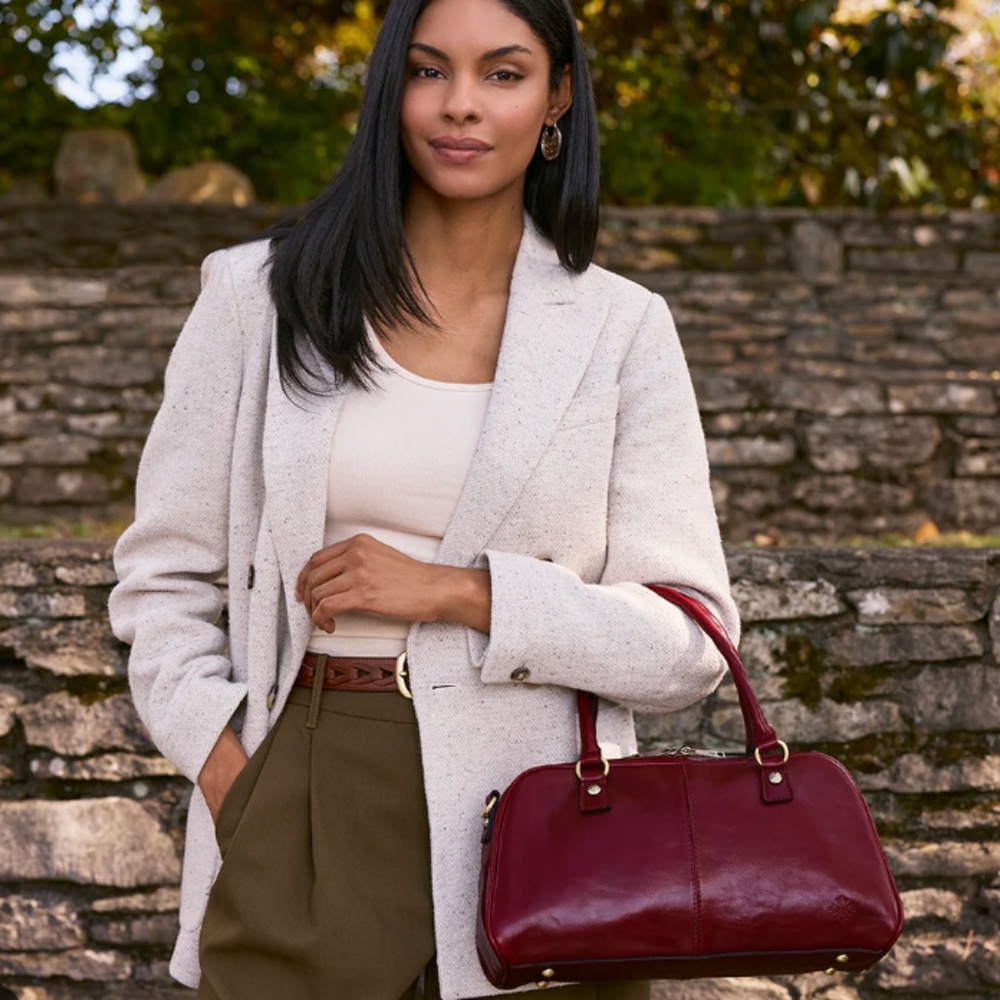 Patricia Nash Pomezia Satchel Crossbody - Picture 2 of 12
